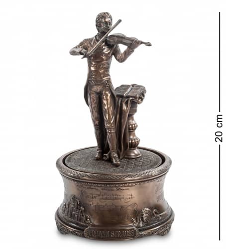 Купить Статуэтка Veronese Иоганн Штраус WS-96/1 музыкальная по низкой цене