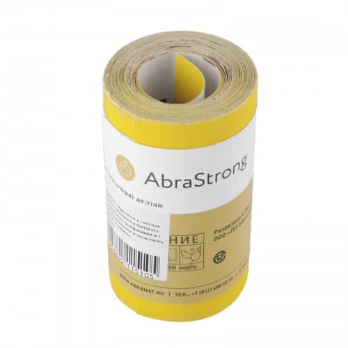 Купить Бумага Mirka шлифовальная (наждачная) AS3318 желтая 115 мм Р180 рулон 5 м по низкой цене