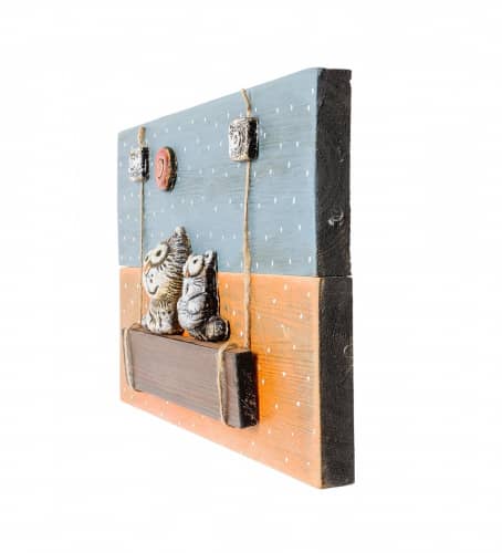 Купить KK-516 Панно КоКо Шамель "Коты" шамот по низкой цене