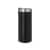 Купить Бак Brabantia Touch Bin New мусорный, черный матовый, со стальной крышкой, 30 л по низкой цене