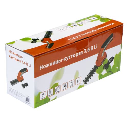 Купить Ножницы-кусторез аккумуляторные GT02, 3,6 В по низкой цене