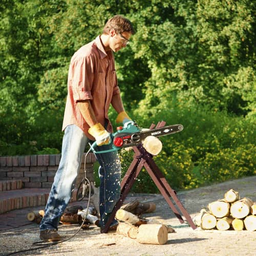 Купить Пила электрическая цепная Bosch AKE35S 1800 Вт, шина 14 35 см по низкой цене