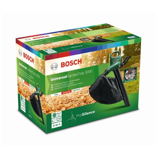 Купить Пылесос-воздуходувка BOSCH UniversalGardenTidy 1600-3000 Вт по низкой цене