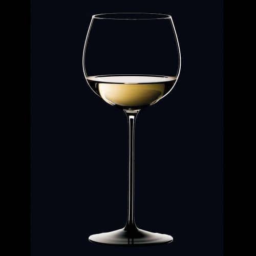 Купить Бокал Riedel Sommeliers black tie Montrachet для вина, 500 мл, прозрачный верх, тёмный низ по низкой цене