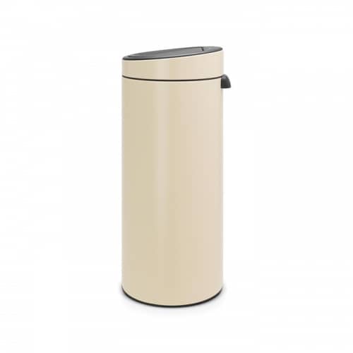 Купить Бак Brabantia Touch Bin New мусорный, миндальный, 30 л по низкой цене