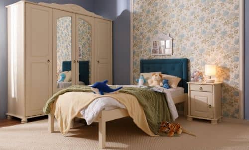 Купить Кровать Timberica Классик мягкая 2/1 с ящиками 800х1900 мм по низкой цене