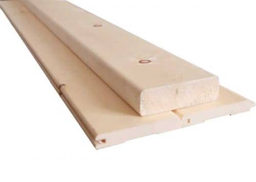 Купить Вагонка Штиль из кедра С сорт, 14х90х2000 мм по низкой цене