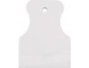 Купить Шпатель Biber резиновый, белый, 80 мм по низкой цене