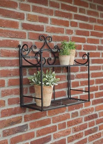 Купить Этажерка Esschert Design для цветов настенная по низкой цене