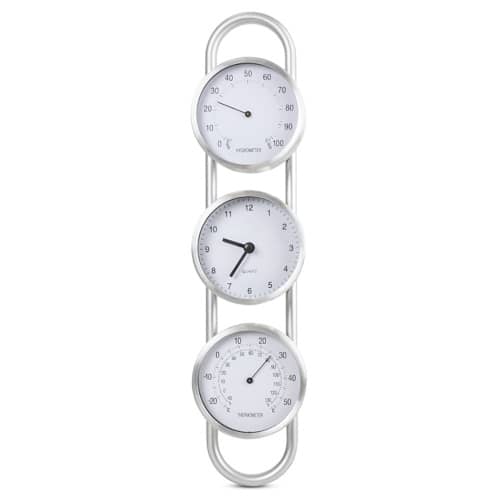 Купить Термо-гигрометр биметаллический с часами ТБ - 3М1 по низкой цене
