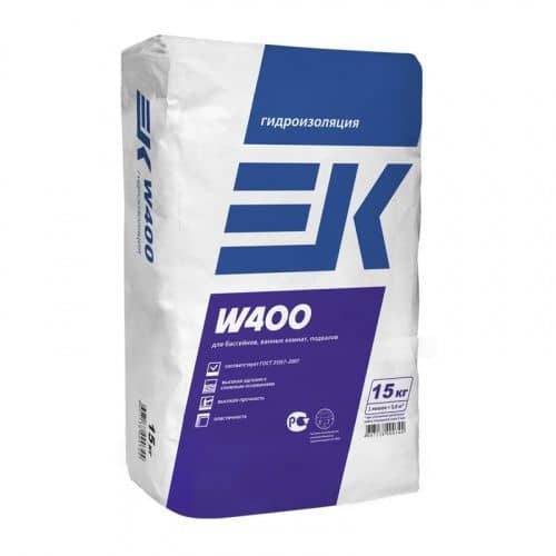 Купить Гидроизоляция ЕК W400 30 кг по низкой цене