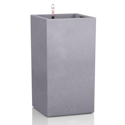 Купить Кашпо Lechuza Canto Color Tower Complete stone grey 40х40х76 см по низкой цене