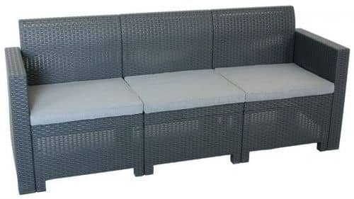Купить Диван B:Rattan Nebraska трехместный по низкой цене