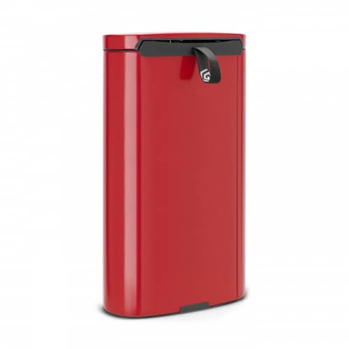 Купить Бак Brabantia FlatBack+ мусорный, пламенно-красный, 30 л по низкой цене