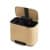 Купить Бак Brabantia Pedal Bin Bo мусорный, минерально-золотой, 11+23 л по низкой цене