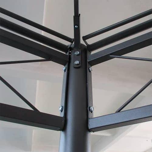 Купить Шатер садовый 1,8х1,8х2,6 м со стенками и антимоскитной сеткой по низкой цене