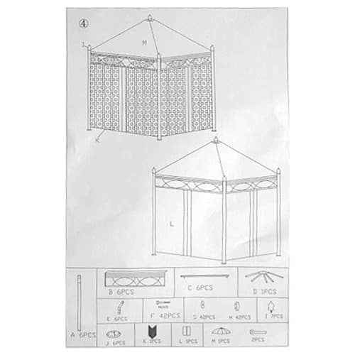 Купить Шатер садовый 1,8х1,8х2,6 м со стенками и антимоскитной сеткой по низкой цене