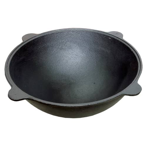 Купить Казан чугунный 12 л с крышкой по низкой цене