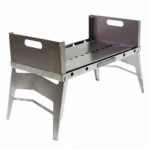 Купить Мангал складной 34х28,5х63 см сталь 2 мм Optimus Plus по низкой цене