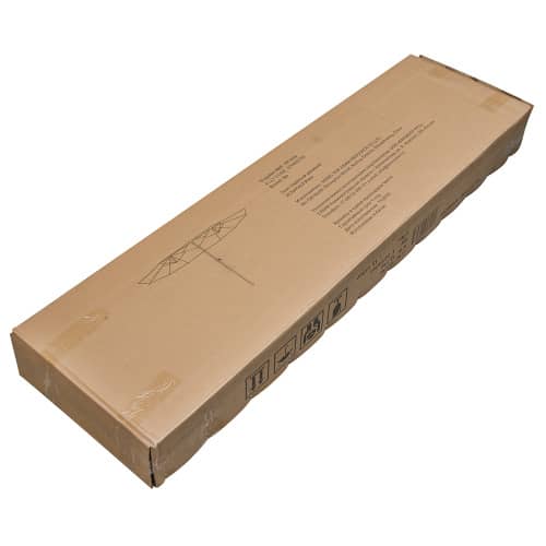 Купить Зонт садовый двойной 2,6х4,5 м по низкой цене