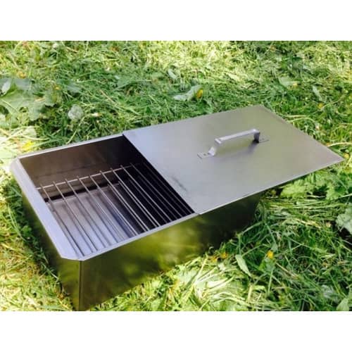 Купить Коптильня из нержавеющей стали Grillux Smoky Star двухъярусная по низкой цене