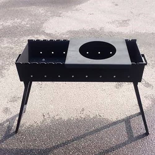 Купить Чаша для мангалов 80х31х16 см сталь 5 мм по низкой цене