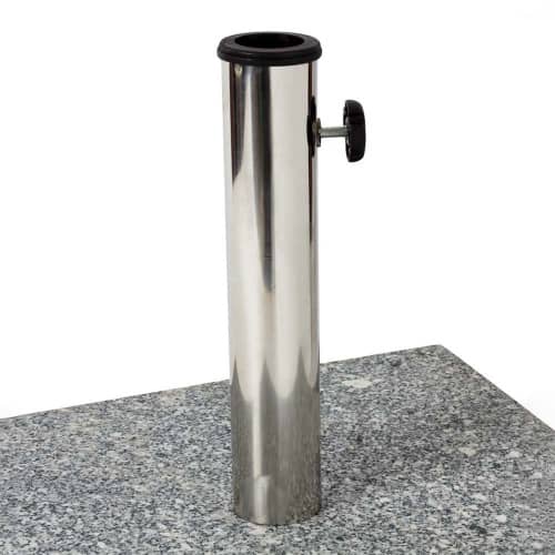 Купить Подставка для зонта гранит 45х45х36 см 35 кг по низкой цене