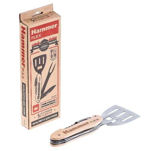 Купить Набор для барбекю Hammer FLEX 5 в 1 разборный по низкой цене