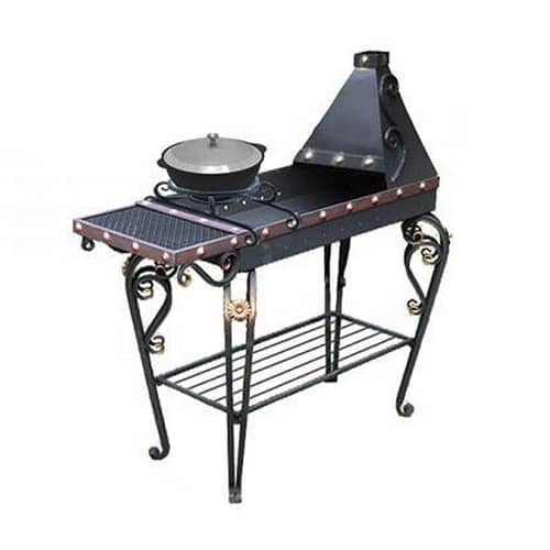 Купить Подставка под казан Кованая 42х29 см по низкой цене