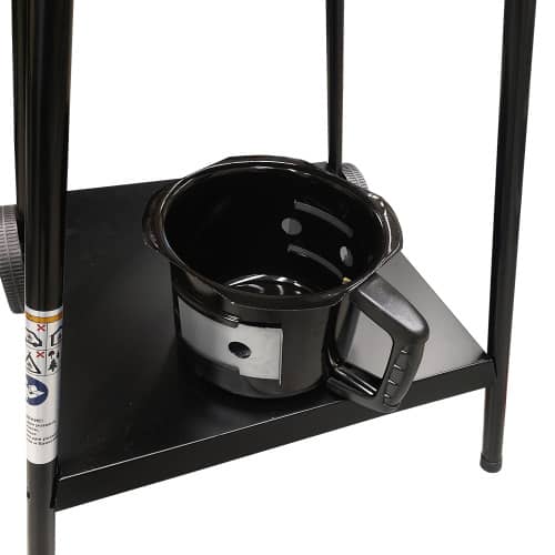 Купить Гриль угольный с термометром d56 см по низкой цене