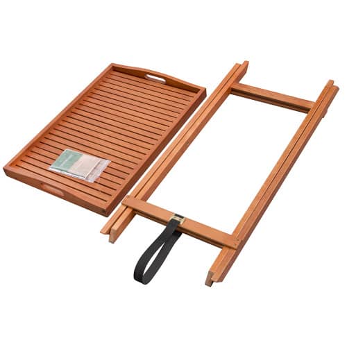 Купить Столик чайный складной 45х68х76 см эвкалипт по низкой цене