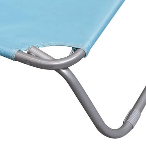 Купить Шезлонг складной 190х56х27 см по низкой цене