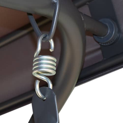 Купить Садовые качели текстилен 195х120х170 см по низкой цене