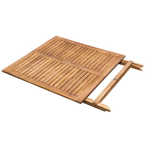 Купить Стол садовый 90х90 см акация по низкой цене