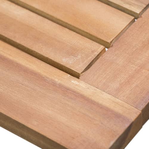 Купить Стол садовый 90х90 см акация по низкой цене