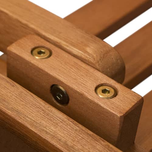 Купить Шезлонг 197x67х33/85 см из эвкалипта по низкой цене