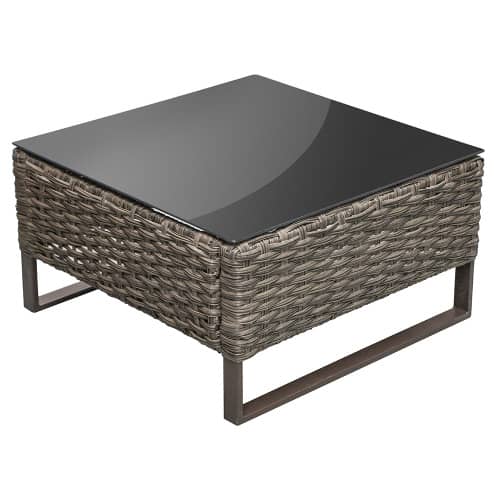 Купить Садовая мебель угловая 4 предмета с ящиком для хранения по низкой цене