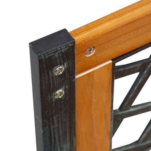 Купить Скамейка садовая 118х52х75 см по низкой цене