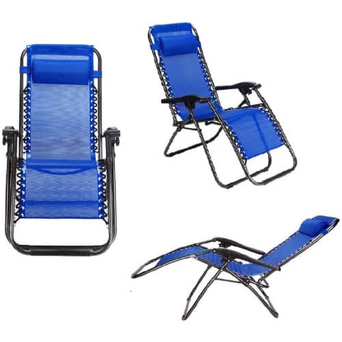 Купить Кресло складное 165х65х110 см многопозиционное по низкой цене