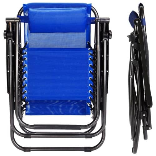 Купить Кресло складное 165х65х110 см многопозиционное по низкой цене