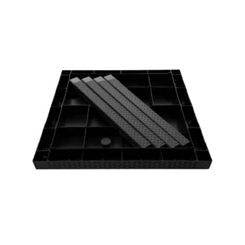 Купить Стол садовый Progarden KING 79x79x72 см антрацит по низкой цене