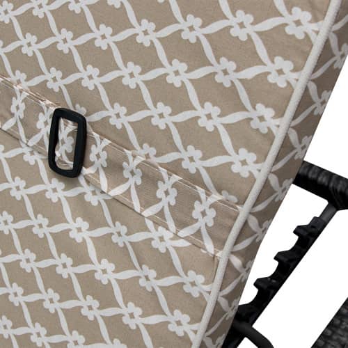 Купить Подушка на шезлонг SALAMANKA 190x60x6 см бежевая по низкой цене