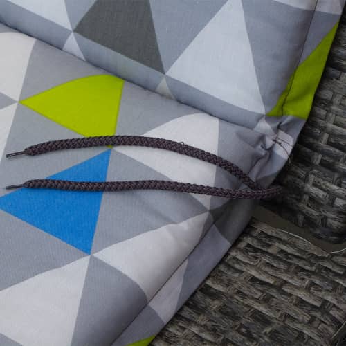 Купить Подушка на низкое кресло MALEZJA 100x46x5 см мультиколор по низкой цене