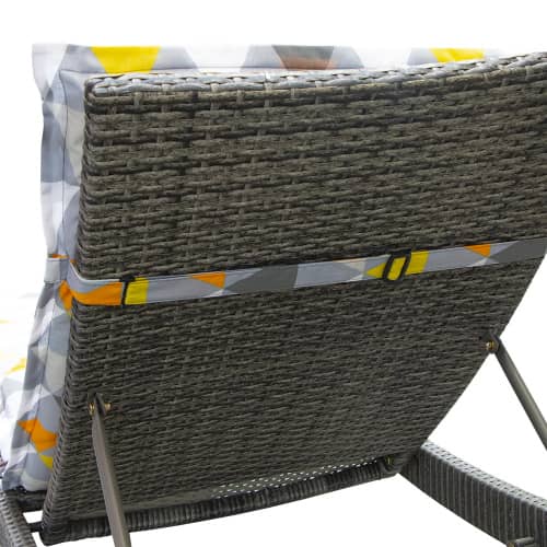 Купить Подушка на шезлонг MALEZJA 190x60x5 см мультиколор по низкой цене