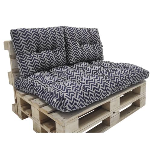 Купить Подушка-спинка для паллетной мебели 42х60 см 2 шт мультиколор по низкой цене