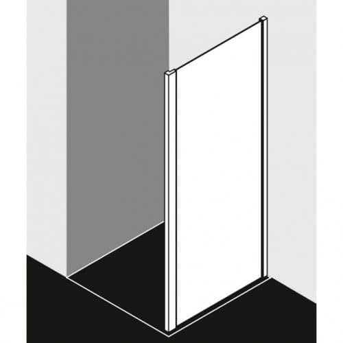 Купить Стенка Kermi Cada Xs 960-1010/2000 CKTWD10020VPK боковая для комбинации с дверью по низкой цене