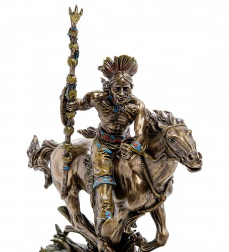 Купить Статуэтка Veronese Индеец на коне WS-438 по низкой цене