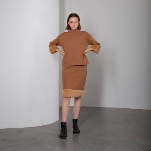 Купить Костюм Lara FF05988AB коричневый по низкой цене