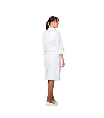 Купить Халат MEDSUIT Бьянка-2 женский медицинский, р-р 80, рост 158-164 см по низкой цене