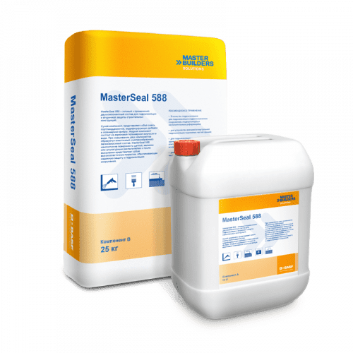 Купить Гидроизоляция BASF MasterSeal 588 35 кг по низкой цене